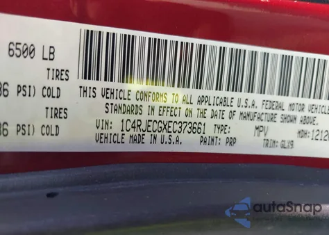 2014 Jeep Grand Cherokee Overland from USA, damaged, VIN 1C4RJECGXEC373661